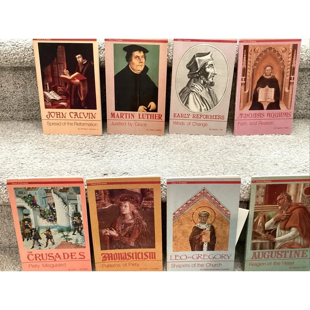 Cloud Of Witnesses Box Book Set Of 8 Christian History Homeschool Methodist PB